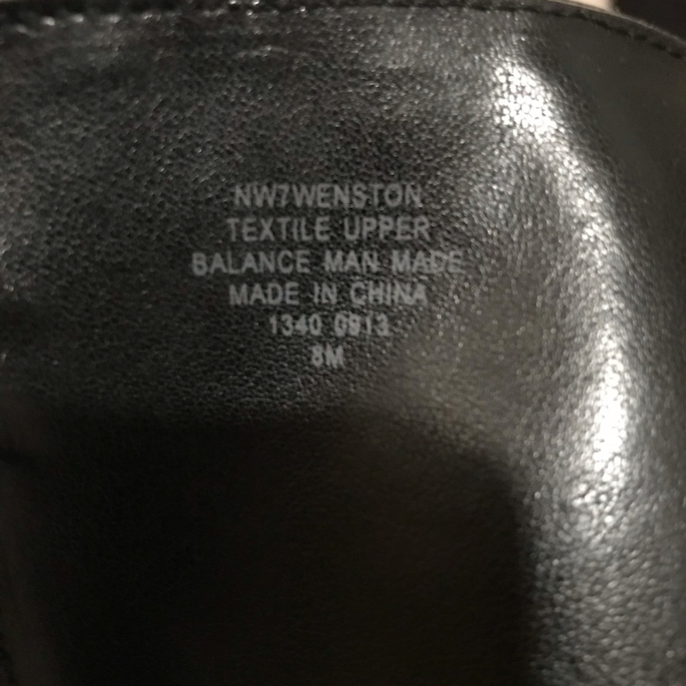 Nine West black platform boots - Picture 3 of 4